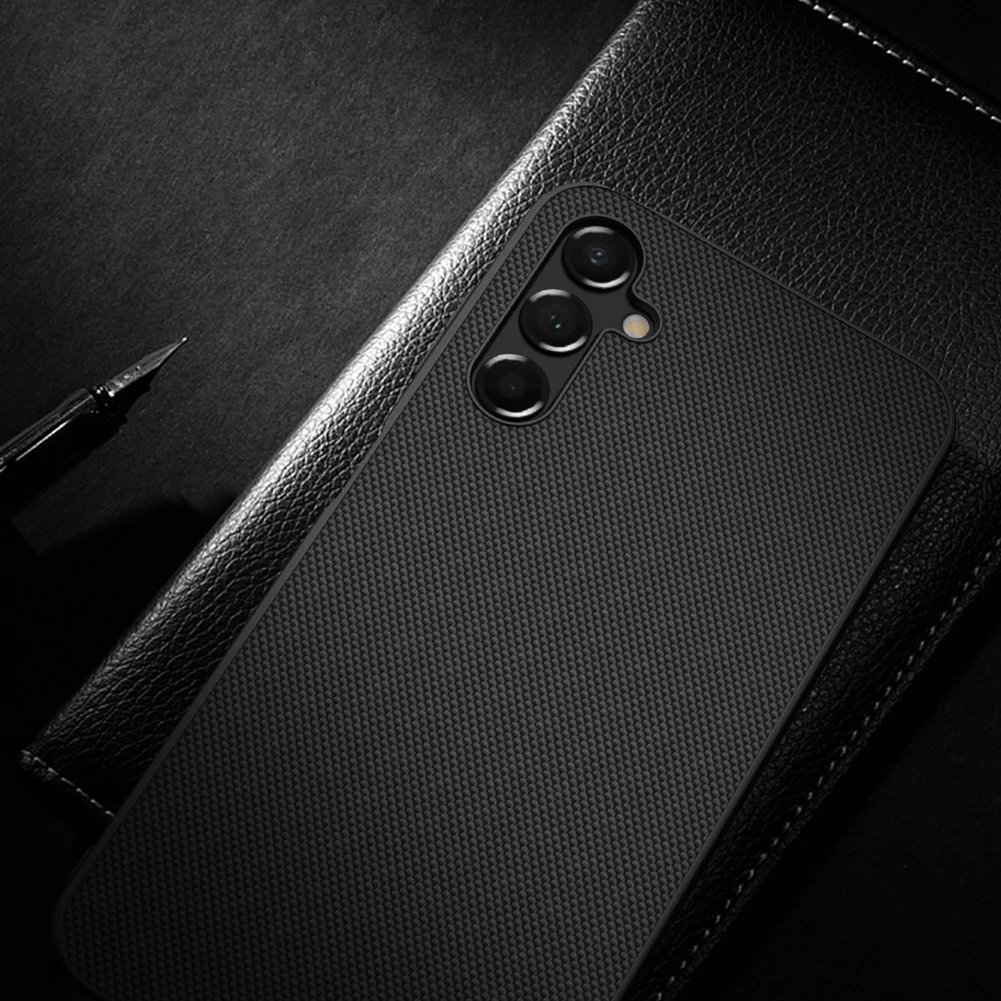 Mbështjellës Nillkin Textured Case për Samsung Galaxy A14 5G / Galaxy A14, Najlon, i zi