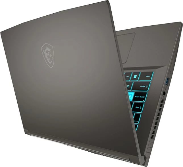 Laptop MSI Thin A15 B7VF-412XPL, AMD Ryzen 7, 16 GB RAM, 512 GB SSD, NVIDIA RTX 4060, Gri