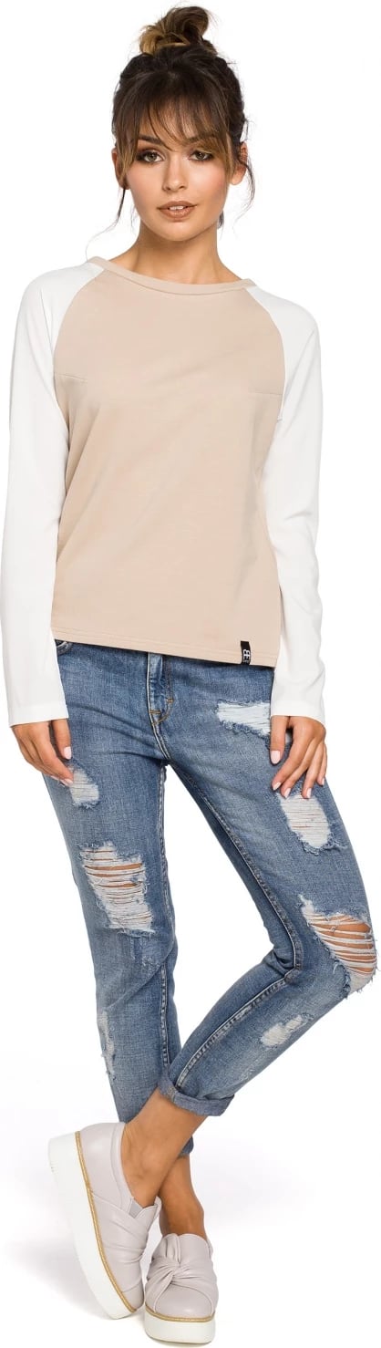 Bluzë BeWear model 104235, e hirtë