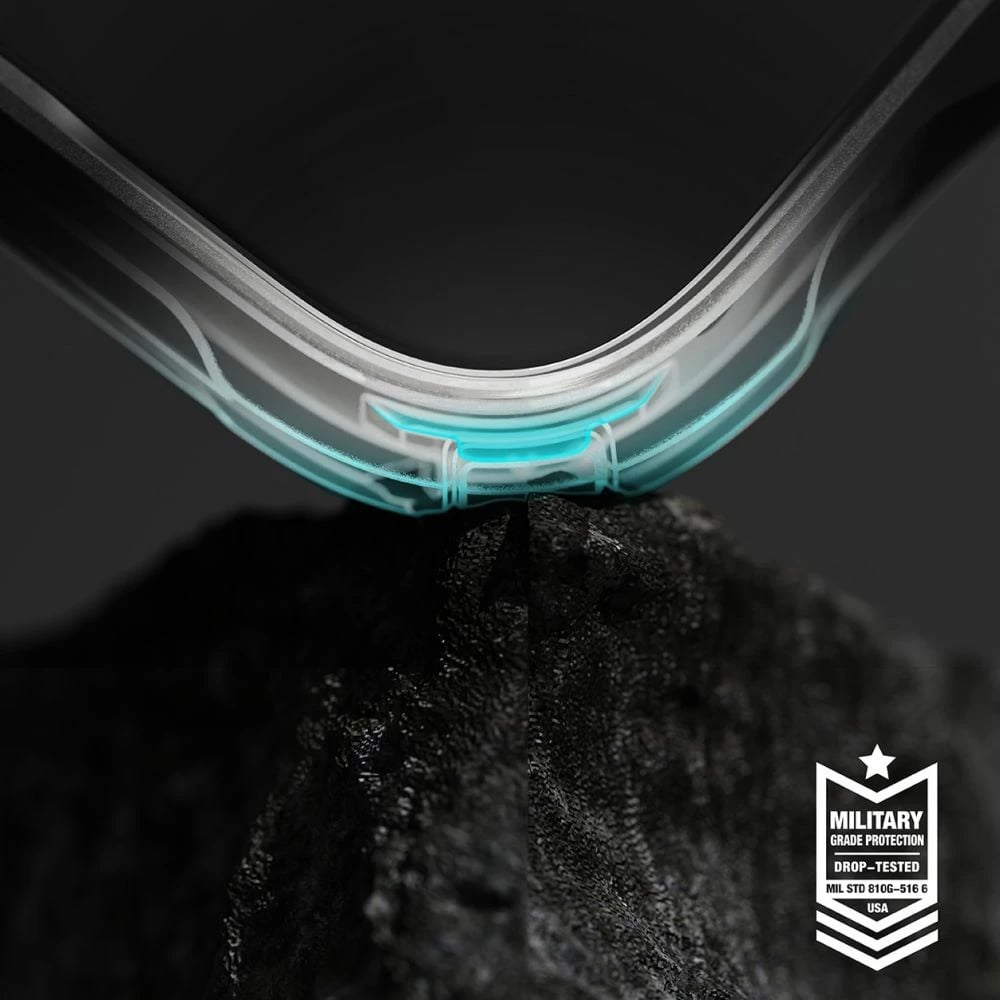 Mbështjellës Ringke Fusion X për Nothing Phone 3A Pro, Clear Grey