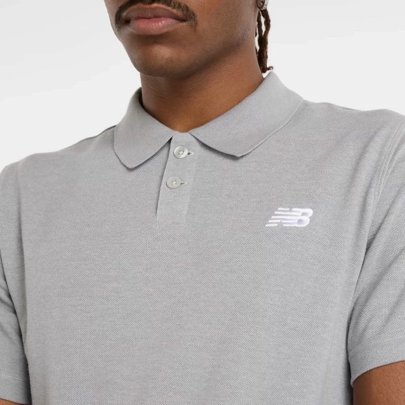 Maicë polo për meshkuj New Balance, gri