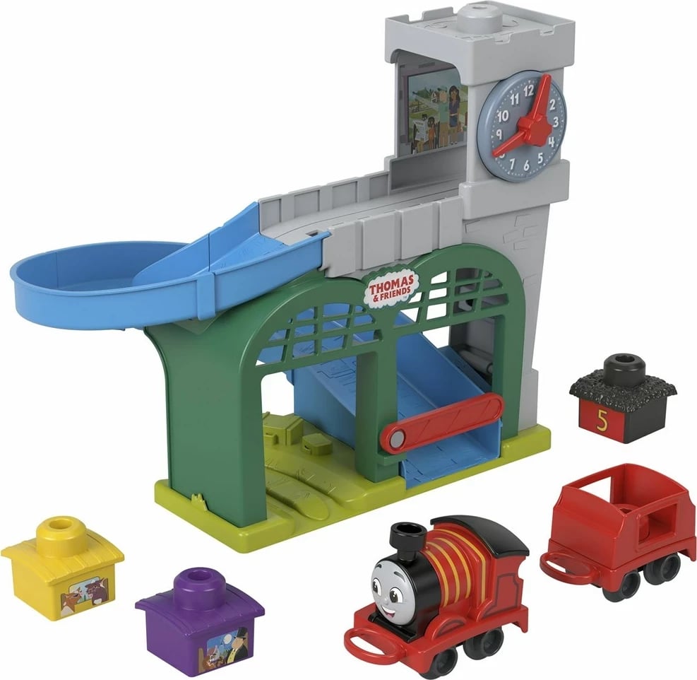 Set lodrash Fisher-Price Thomas & Friends My First Knapford Station, Multingjyrësh