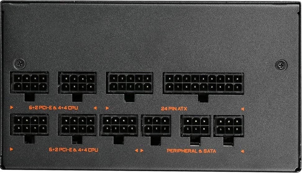 Njësi furnizimi me rrymë Gigabyte GP-AP750GM, 750 W, ATX, E zezë