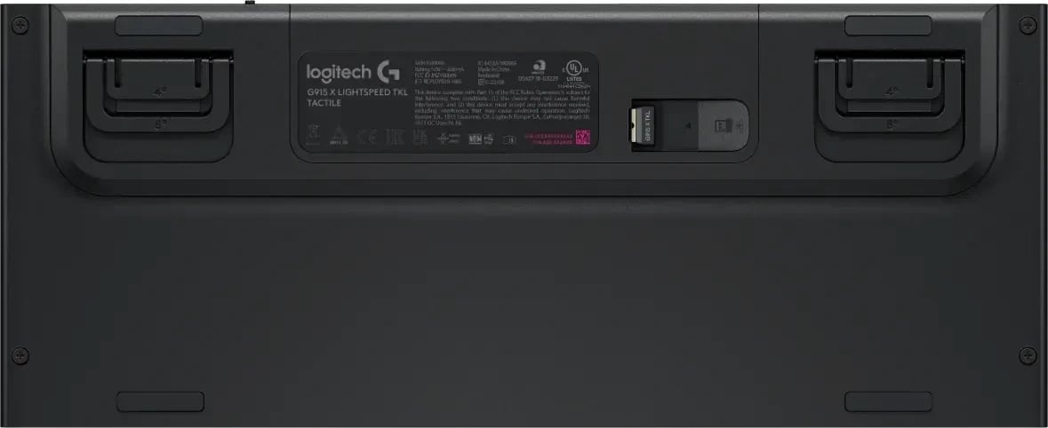 Tastierë Logitech G915 X TKL, RGB, wireless, e zezë