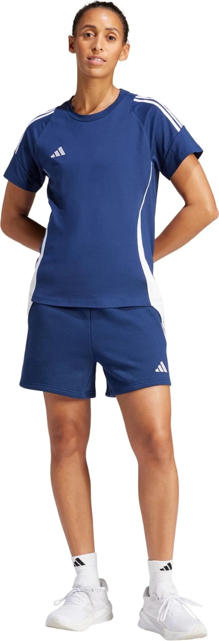 Maicë për femra adidas, kaltër-bardhë