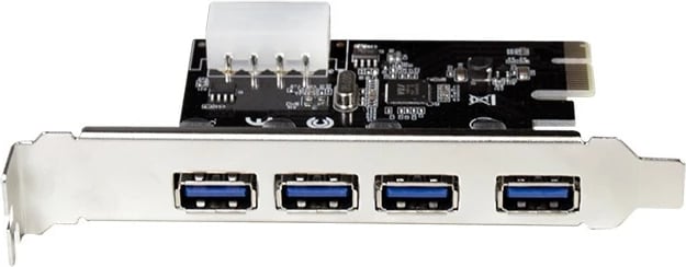 Kartelë PCIe LogiLink PC0057A, 4 porta USB 3.0, 5 Gbit/s