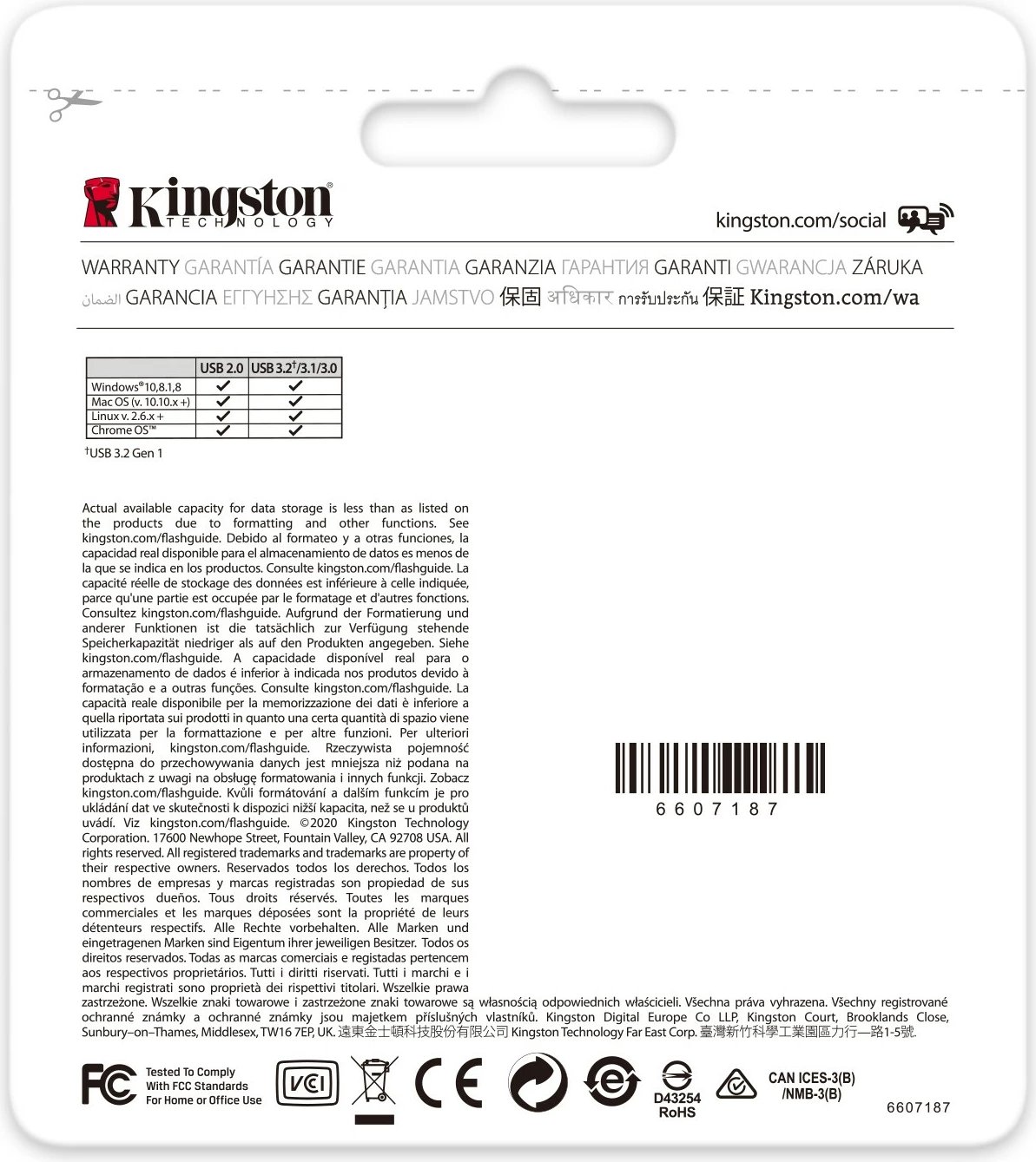 USB Kingston DataTraveler Exodia, 256 GB, USB 3.2, Zi, Rozë