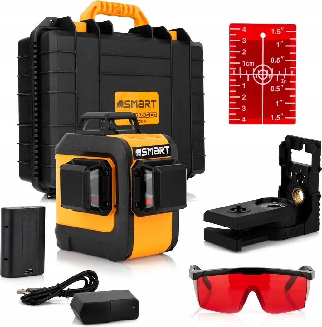 Laser 3D SMART365 15m SM-06-03015R, i kuq