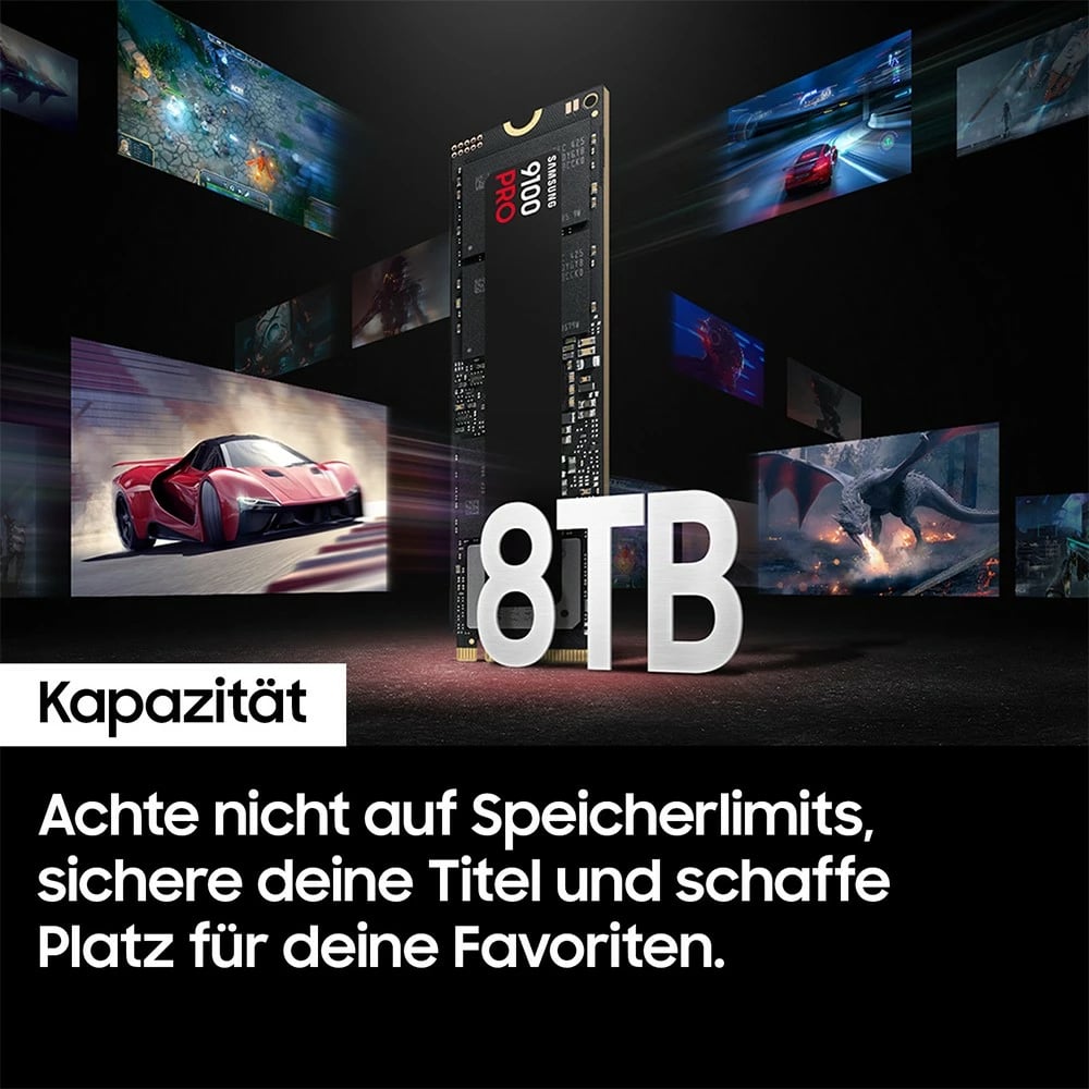 SSD Samsung 9100 PRO PCIe 5.0 NVMe M.2 1 TB