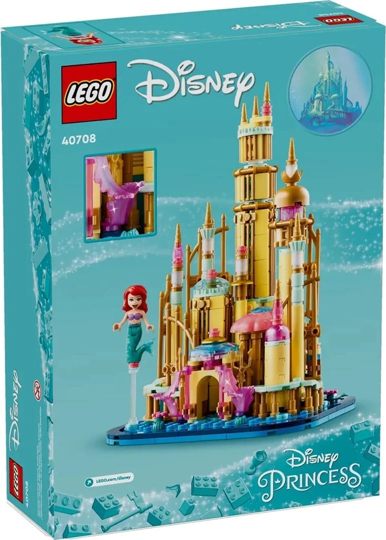 Lego Disney 40708 Mini Kalaja e Arielit