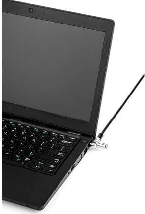 Kabllo sigurie Kensington N17 me çelës për Dell, e zezë