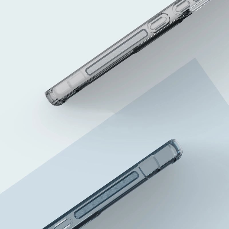 Mbështjellës Nillkin Nature Pro për Samsung Galaxy A73, transparent, i bardhë