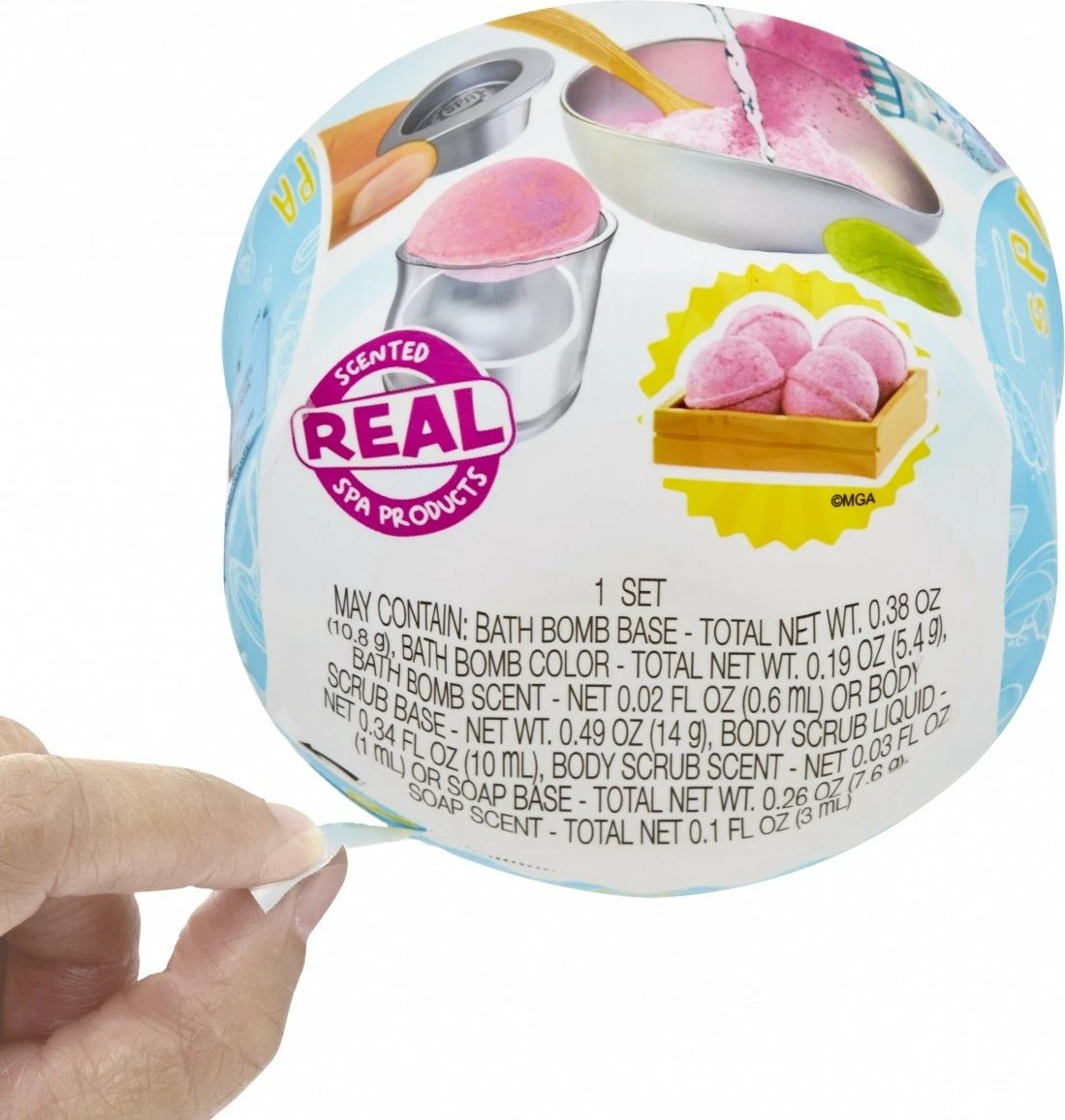 Set figurina miniaturë MGA Miniverse Make It Mini Spa, 15 copë