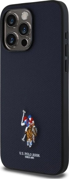 Mbështjellës U.S. Polo Assn. USHCP15XPEMV për iPhone 15 Pro Max 6.7", Navy