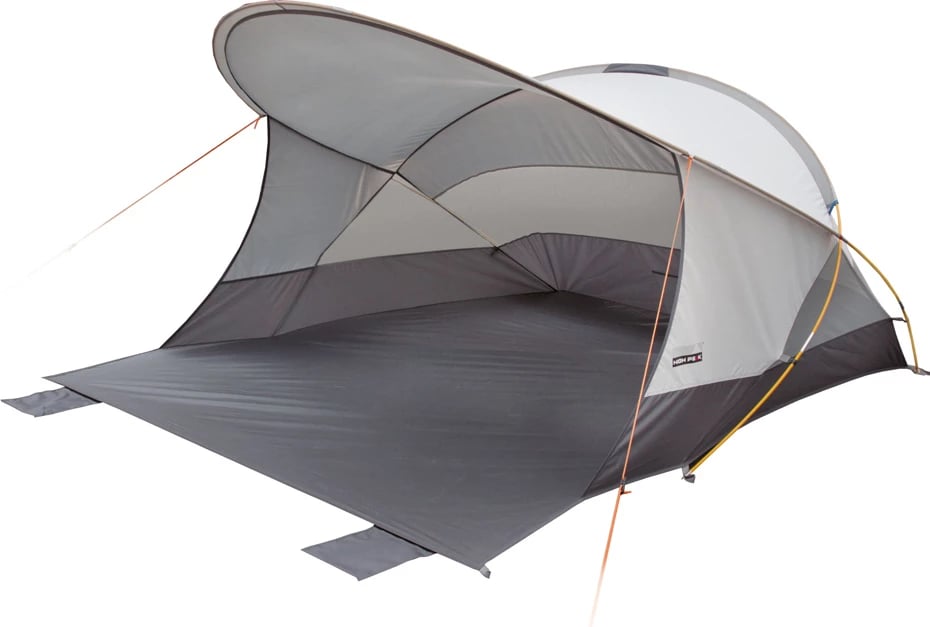 Tendë plazhi High Peak, gri