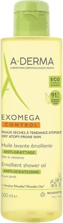 Vaj dushi uniseks A-Derma Exomega, 500ml