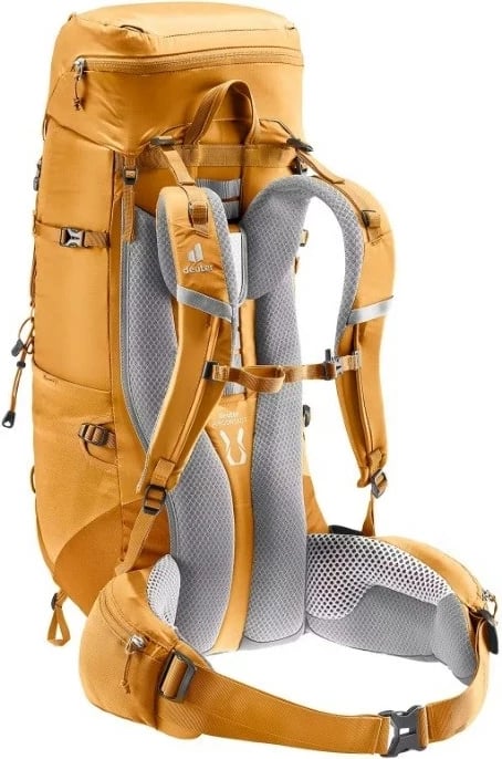 Çantë shpine Deuter Aircontact Lite 40+10, për hiking, Amber