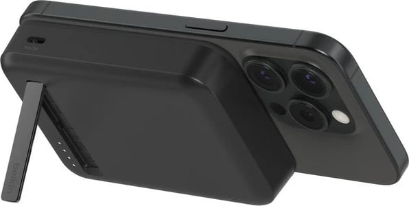 Power bank wireless Belkin BoostCharge Pro, 15 W, e zezë