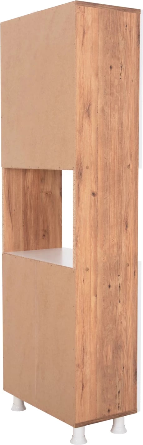 Dollap kuzhine RAD FH18196.04 melaminë ngjyrë natyrale-bardhë 55,5x32x165Hcm