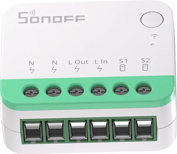 Switch smart Sonoff MINIR4M, Matter, Wi-Fi, i bardhë