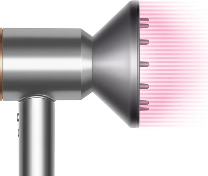 Tharëse flokësh Dyson Supersonic, 110000 RPM, 13.3 l/s, Bakër, Nikël