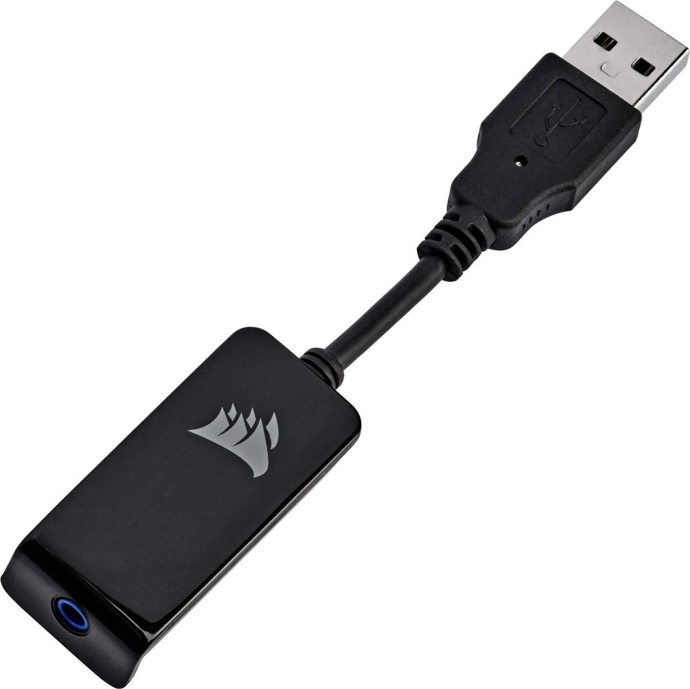 Kufje Corsair HS55 Surround Carbon, USB + Jack, të zeza