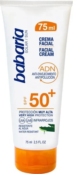 Krem fytyre për diell Babaria Aloe Vera SPF50 unisex 75ml