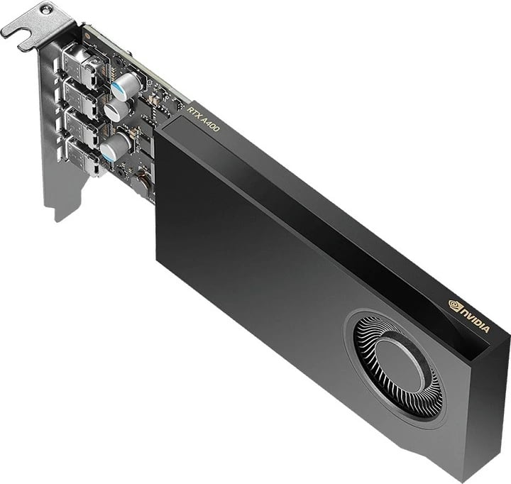 Kartelë grafike PNY Quadro RTX A400 4GB GDDR6 low profile e zezë