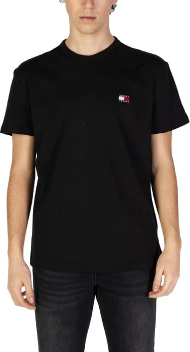 Maicë për meshkuj Tommy Hilfiger Jeans, e zezë