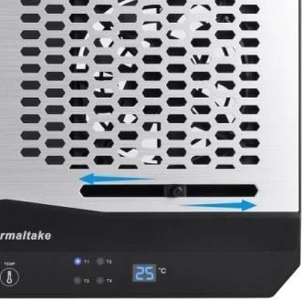 Ftohës për laptop Thermaltake, CL-N002-PL12BL-A, 1300 RPM, i zi 