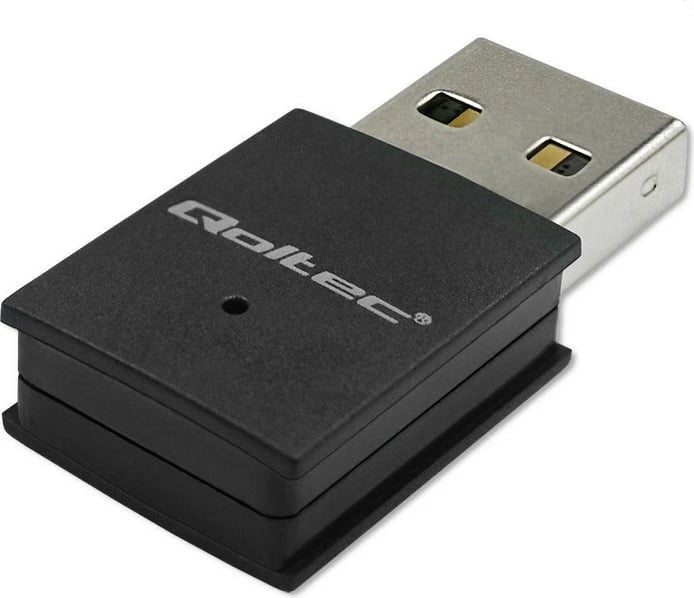 Adapter Wi-Fi/Bluetooth Qoltec 57007, USB, mini, i zi