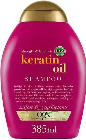 Shampon OGX Keratin Oil Anti-Breakage unisex 385ml