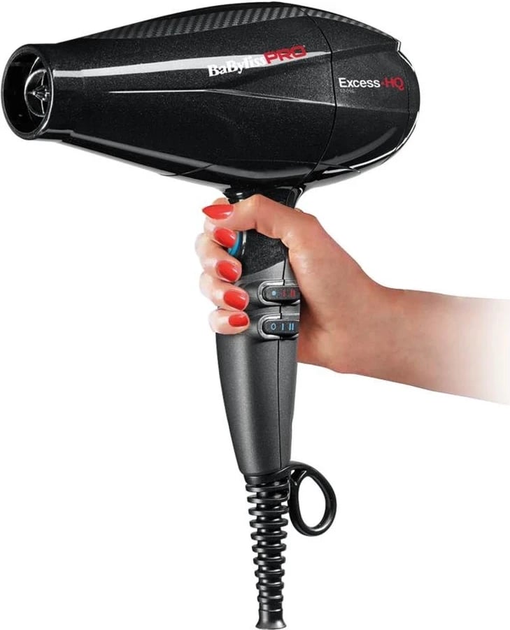 Fen për Flokët BaByliss Excess-HQ, 2600 W, Ngjyrë e Zezë