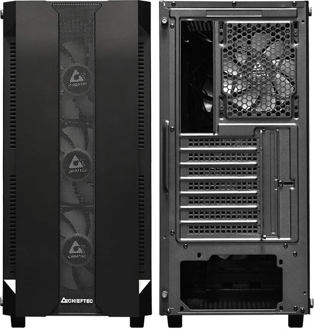 Kasë kompjuteri Chieftec GS-01B-OP, e zezë