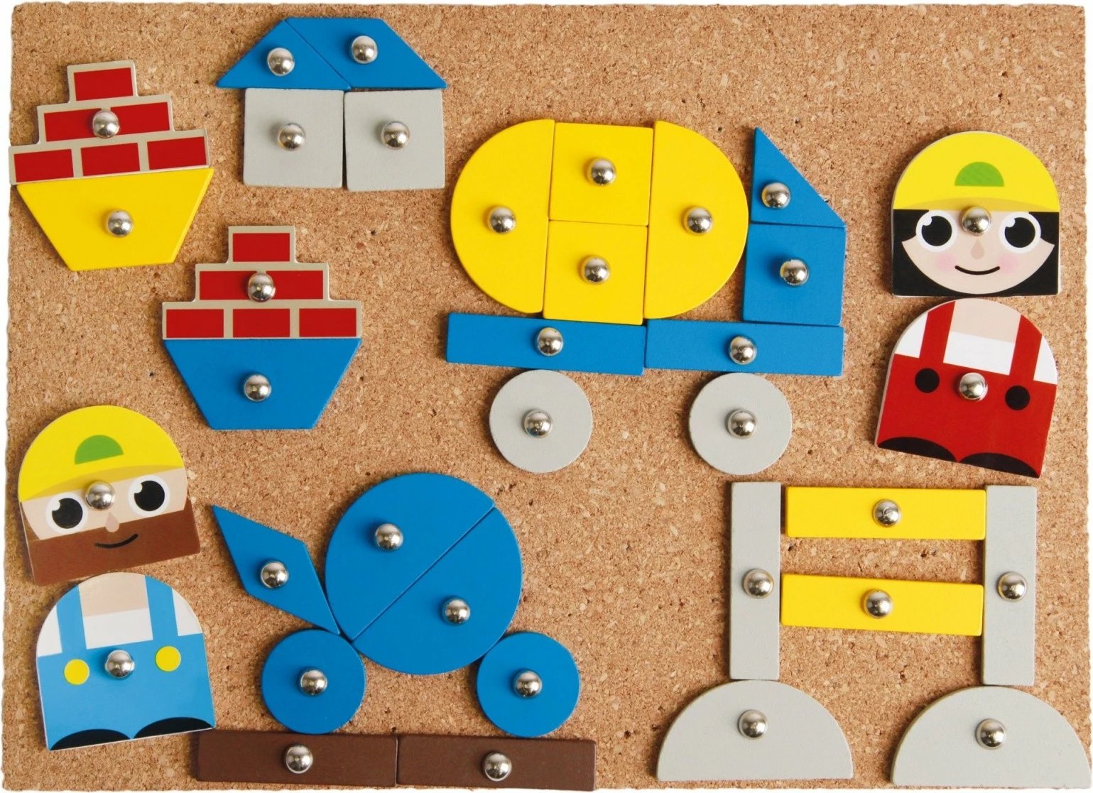 Set ndërtimi me çekiç Lena 65828, 64 pjesë, shumëngjyrësh Set ndërtimi me çekiç Lena 65828, 64 pjesë, shumëngjyrësh