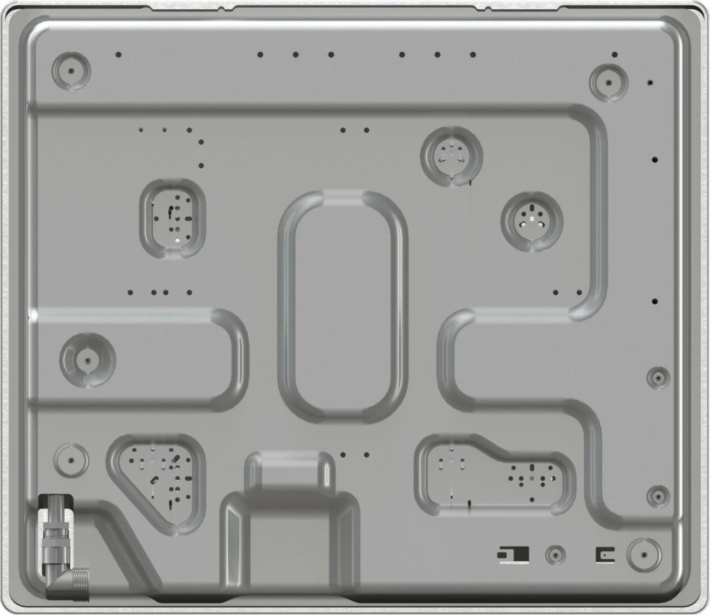 Sobë gazi Gorenje G640XHS, 4 zona, inox