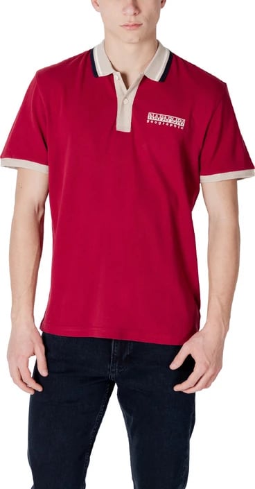 Polo për meshkuj Napapijri, kuqe