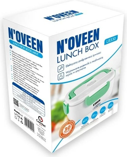 Enë ushqimi me ngrohje NOVEEN LB330, 1.6L, Mint