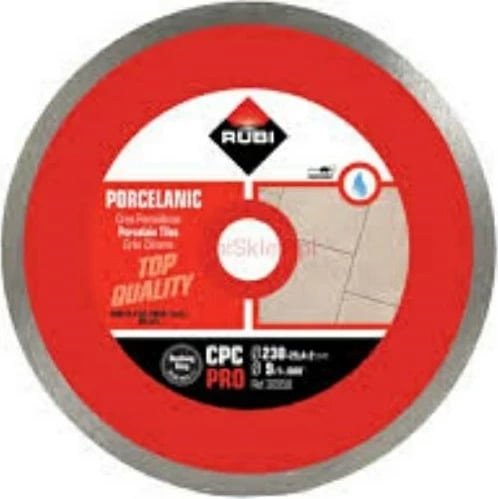 Disk prerës diamanti RUBI CPC 230 PRO, 230mm, për pllaka porcelani, Kuq
