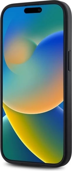 Mbështjellës DKNY për iPhone 15 Plus, MagSafe, i zi
