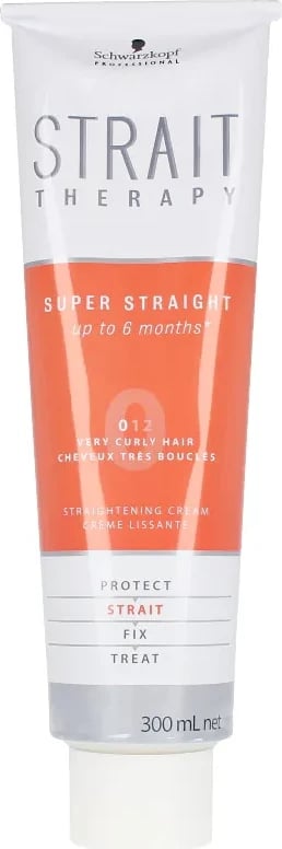 Krem drejtues flokësh Schwarzkopf Strait Styling Therapy 0, 300ml