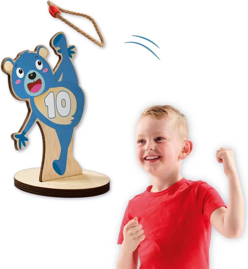 Lojë Ring Toss SES Creative, prej druri, për fëmijë