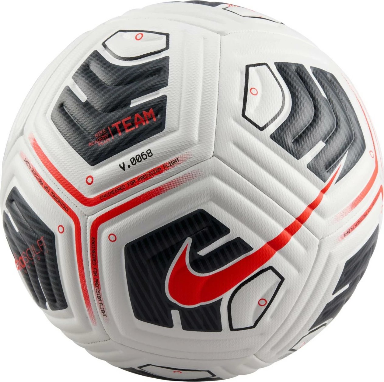 Top futbolli Nike, bardh e zi-portokalli