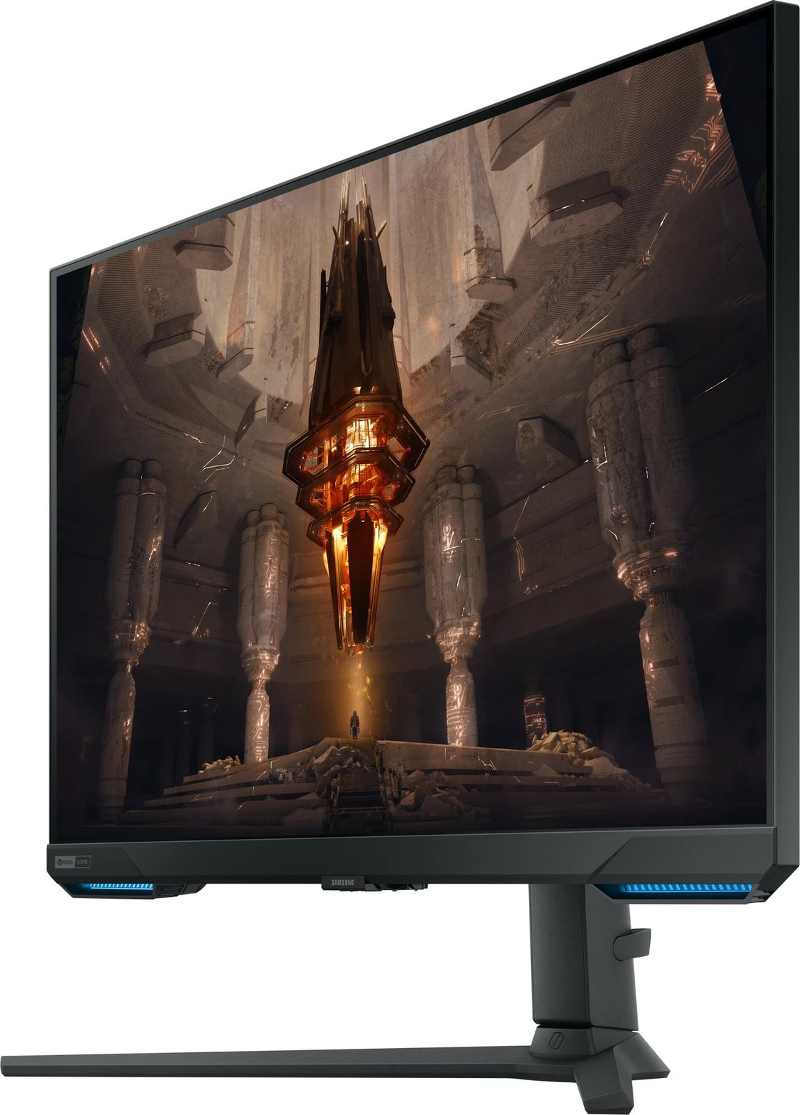 Monitor Samsung G70B, 32", 4K Ultra HD, LED, 1 ms, e zezë