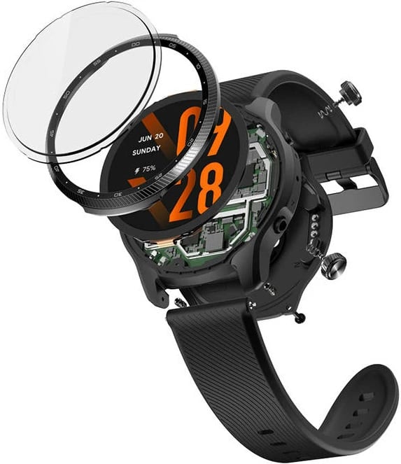 Smartwatch Mobvoi TicWatch Pro 3 Ultra GPS, 1.4", 8GB, Shadow Black