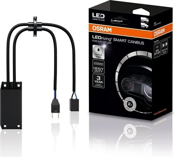 Llambë LED për makinë OSRAM LED Smart Canbus H7, 24V