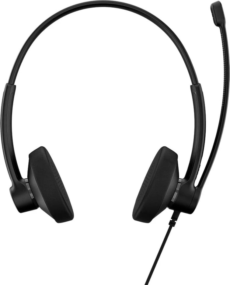 Kufje EPOS Impact 100 UC, me mikrofon, USB-A/USB-C, e zezë