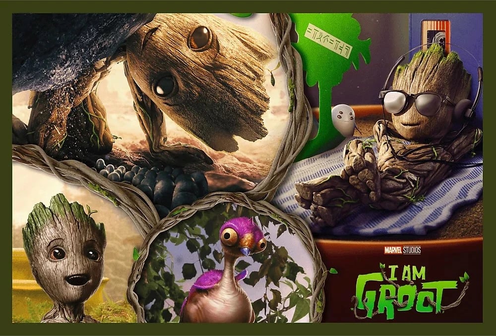 Puzzle Trefl Marvel I am Groot 2x200 pjesë, për fëmijë Puzzle Trefl Marvel I am Groot 2x200 pjesë, për fëmijë