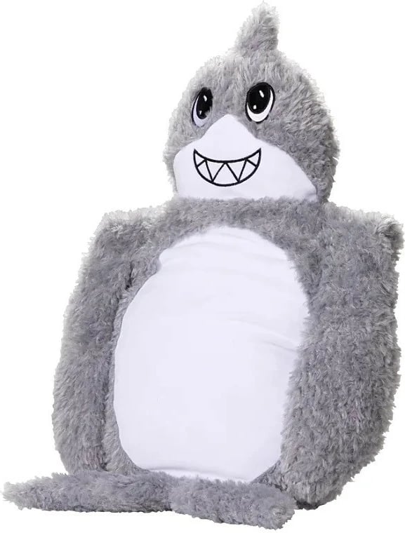 Lodër pelushi Epee Tulinki-Animals-Huggables, peshkaqen, 60 cm, Gri