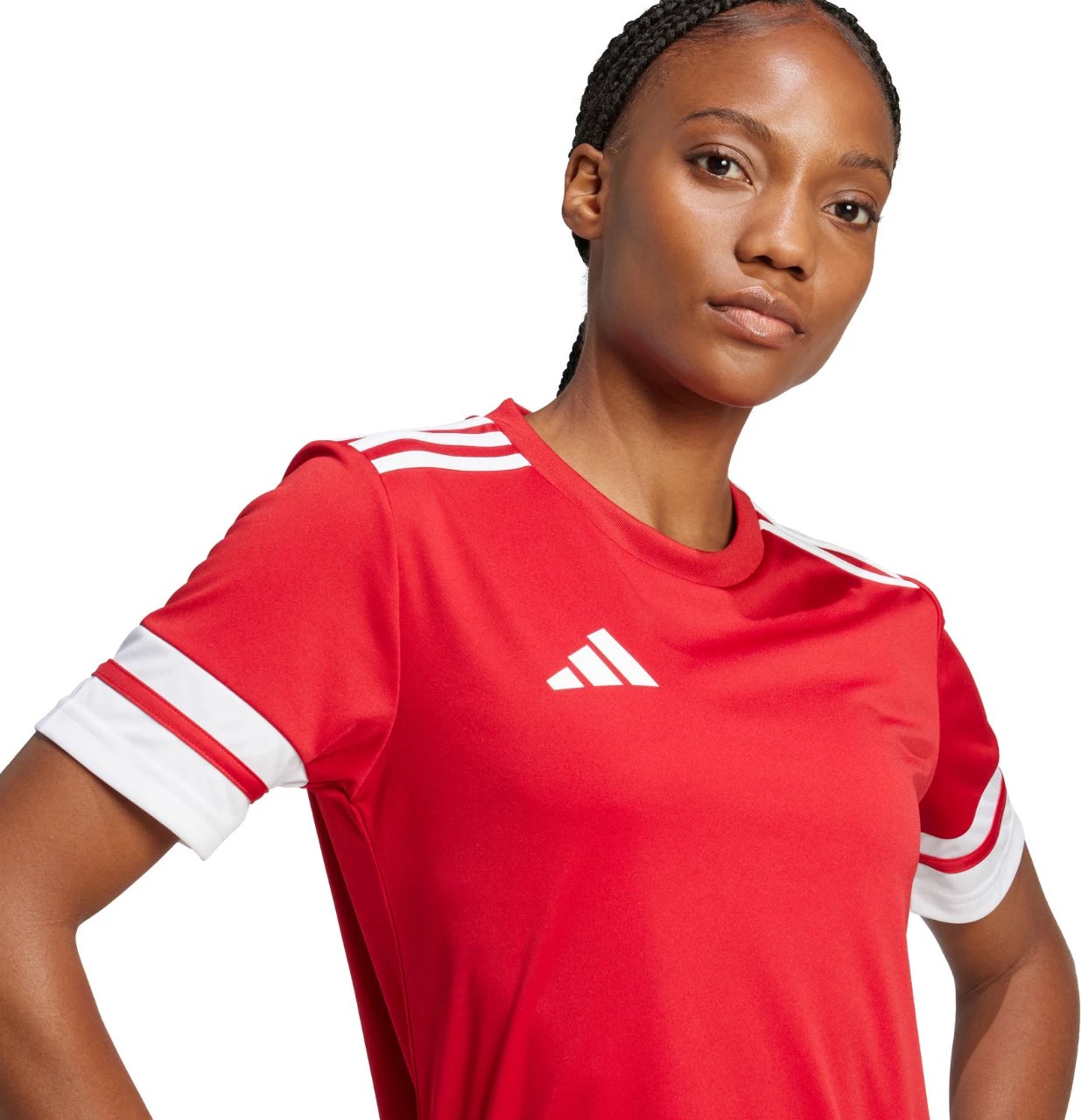 Maicë për femra adidas, e kuqe